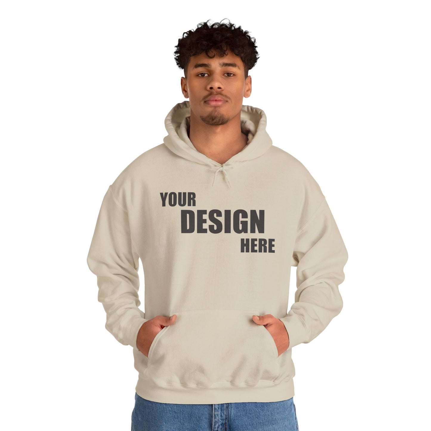 Blank Pullover Hoodies - Custom Design  for Printing (Multiple Colours)