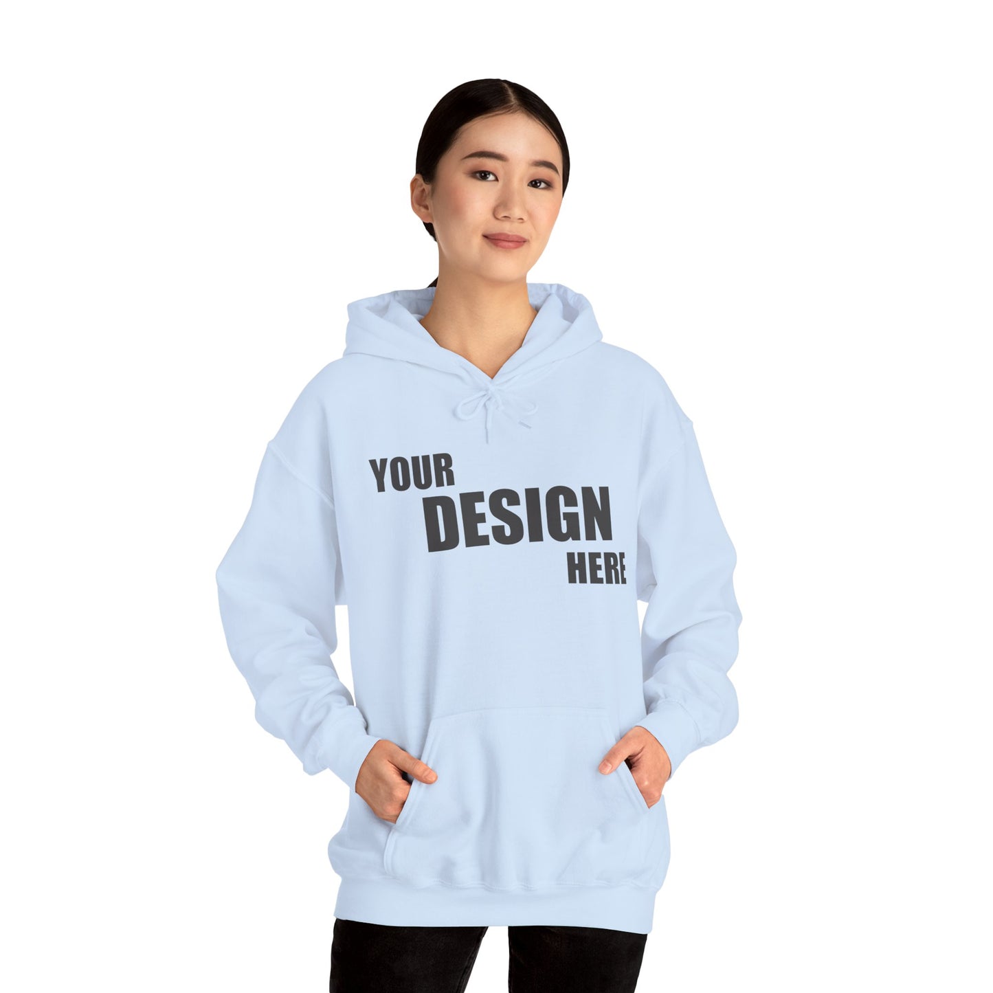 Blank Pullover Hoodies - Custom Design  for Printing (Multiple Colours)