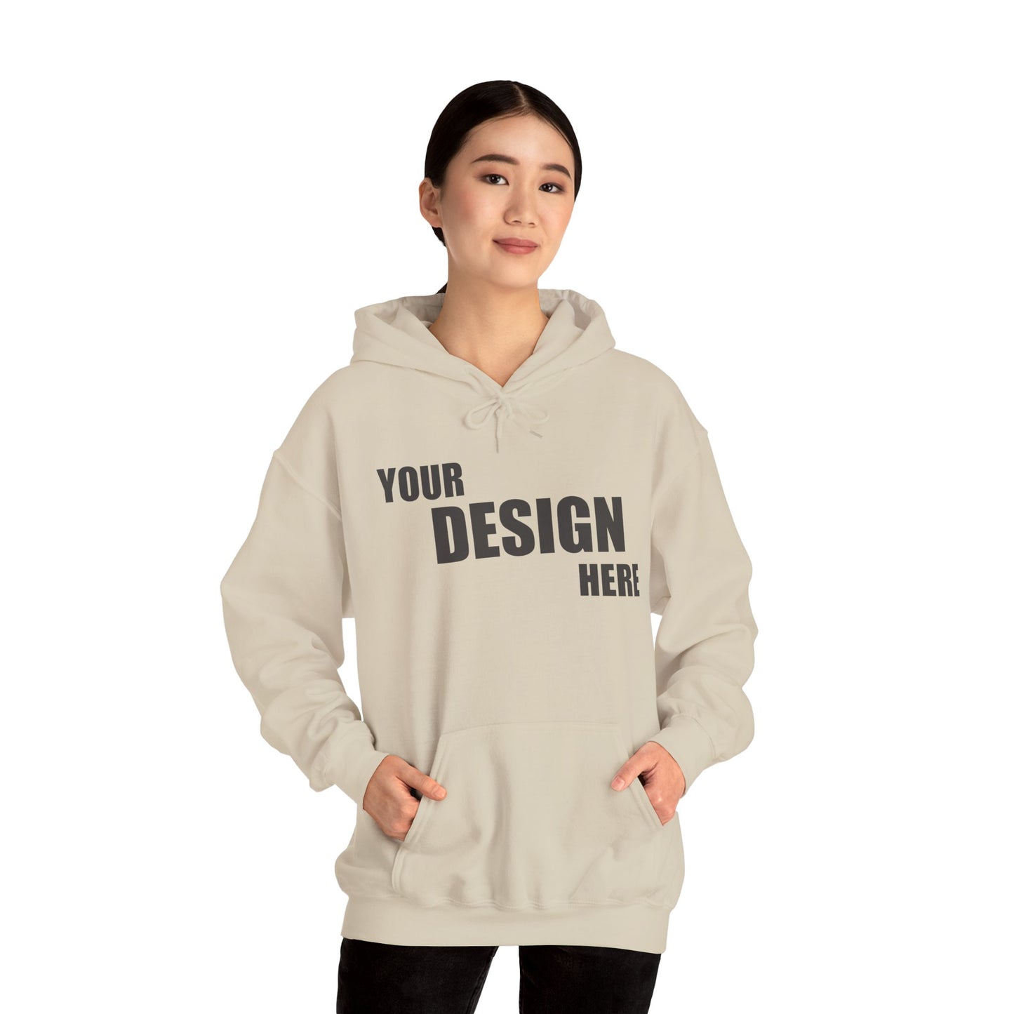 Blank Pullover Hoodies - Custom Design  for Printing (Multiple Colours)