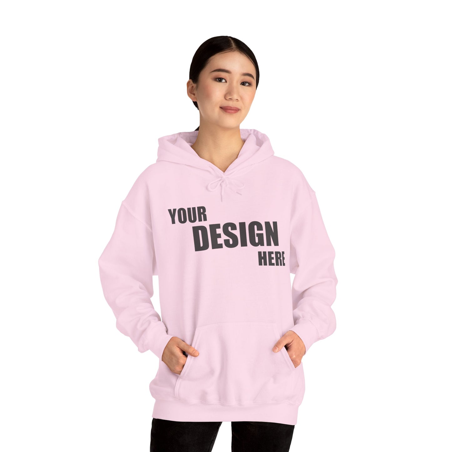 Blank Pullover Hoodies - Custom Design  for Printing (Multiple Colours)