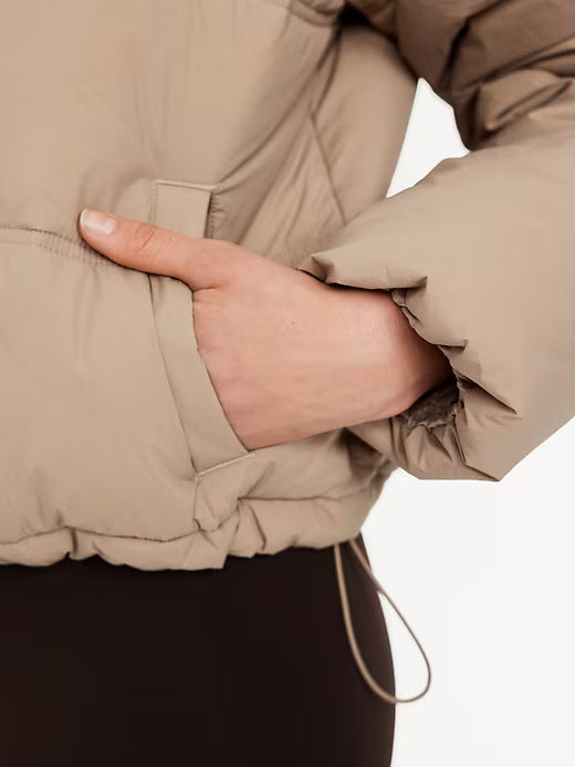 Water-Resistant Puffer Jacket