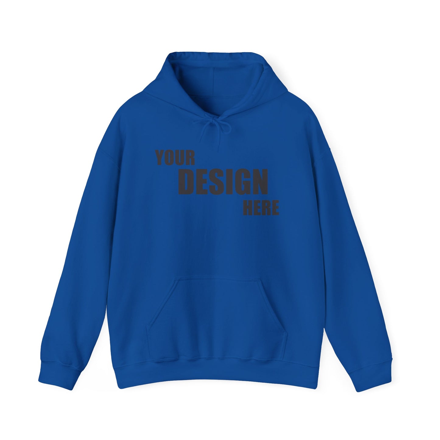 Blank Pullover Hoodies - Custom Design  for Printing (Multiple Colours)
