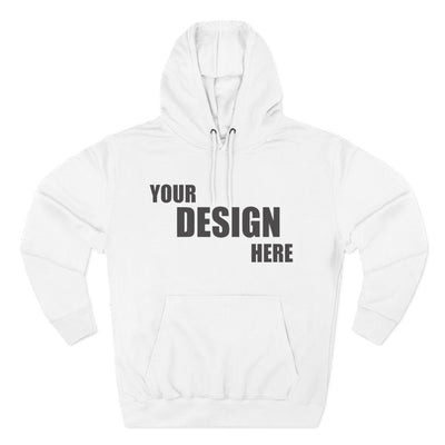 Classic Fleece Hoodie — Blank Custom Design Pullover - Relaxed Unisex