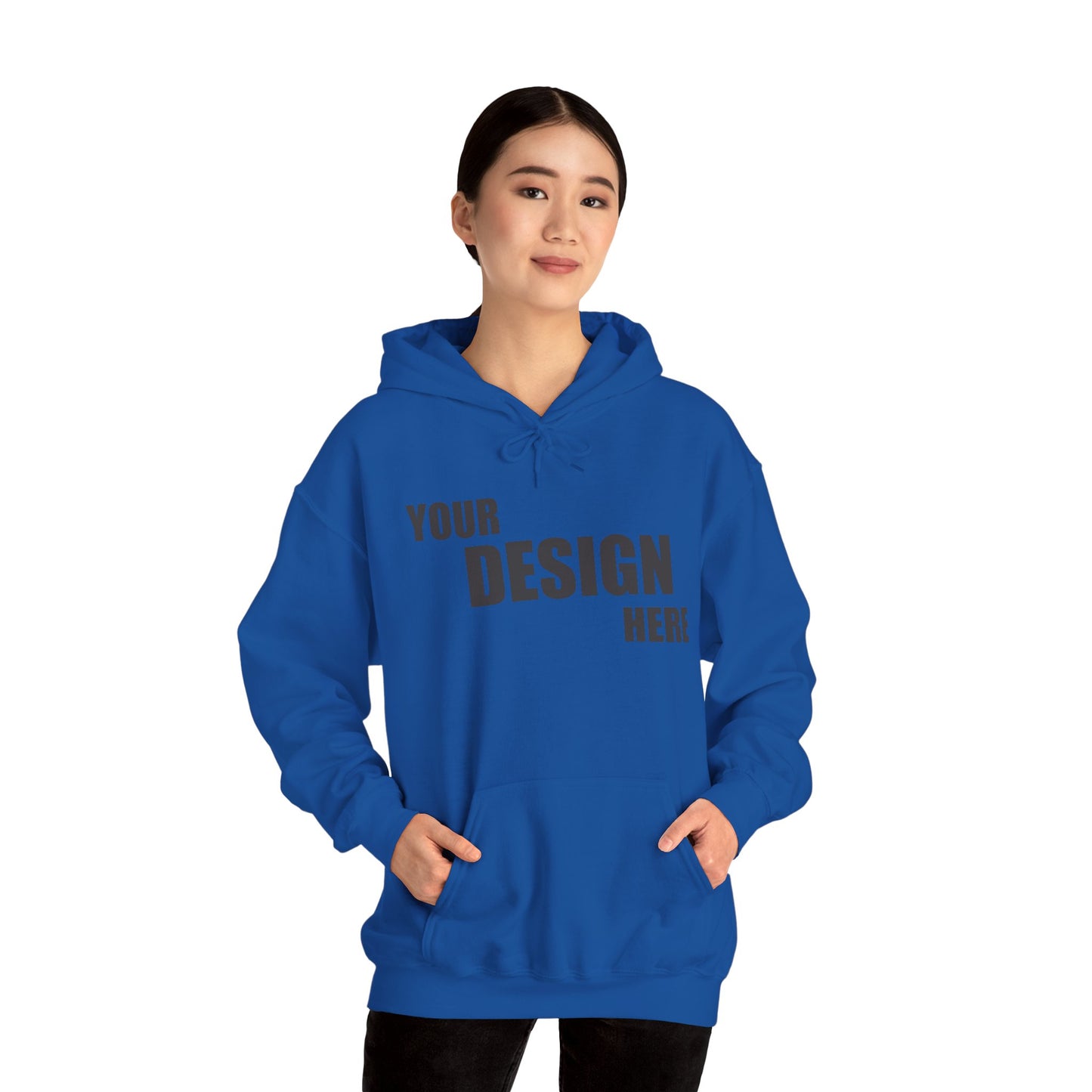 Blank Pullover Hoodies - Custom Design  for Printing (Multiple Colours)