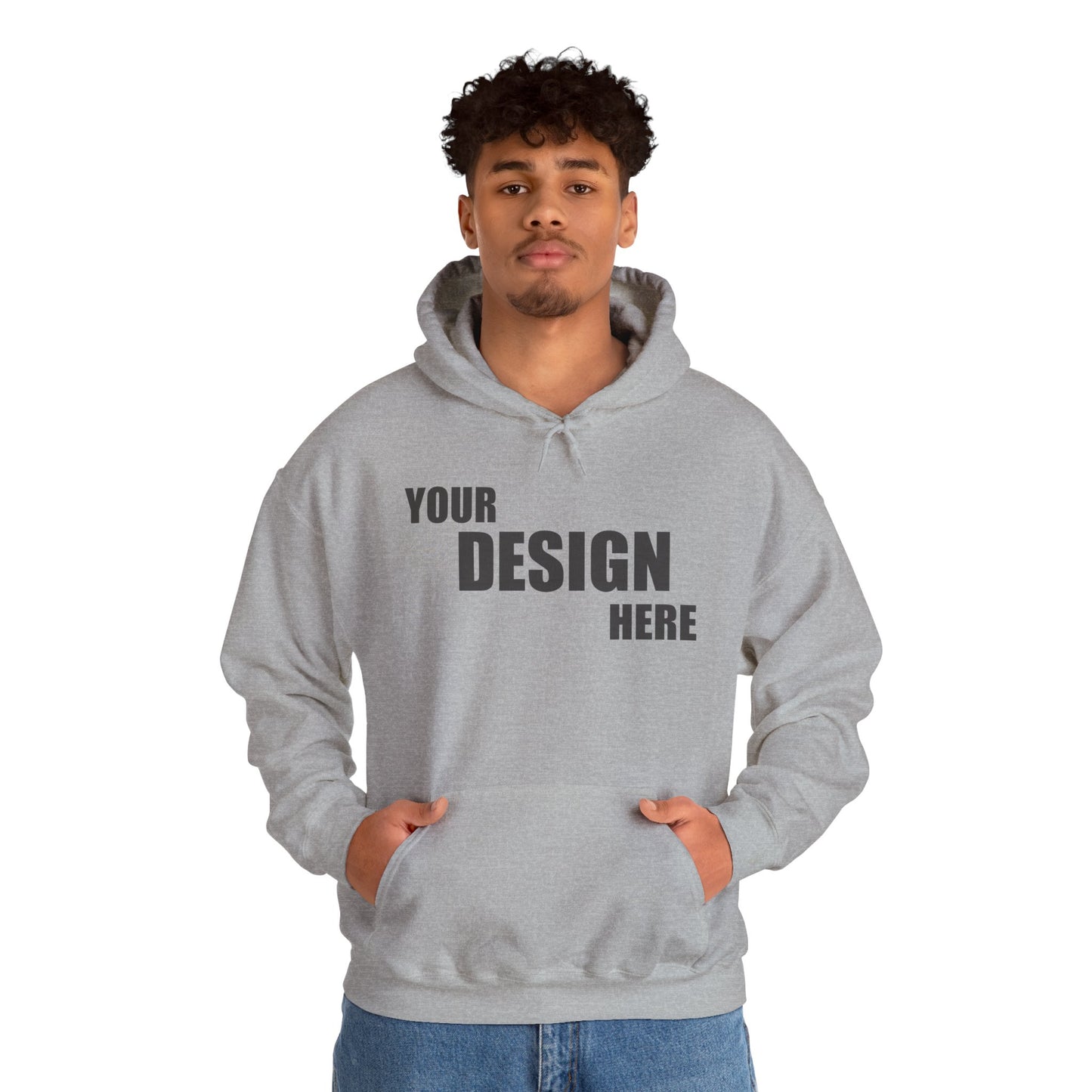 Blank Pullover Hoodies - Custom Design  for Printing (Multiple Colours)