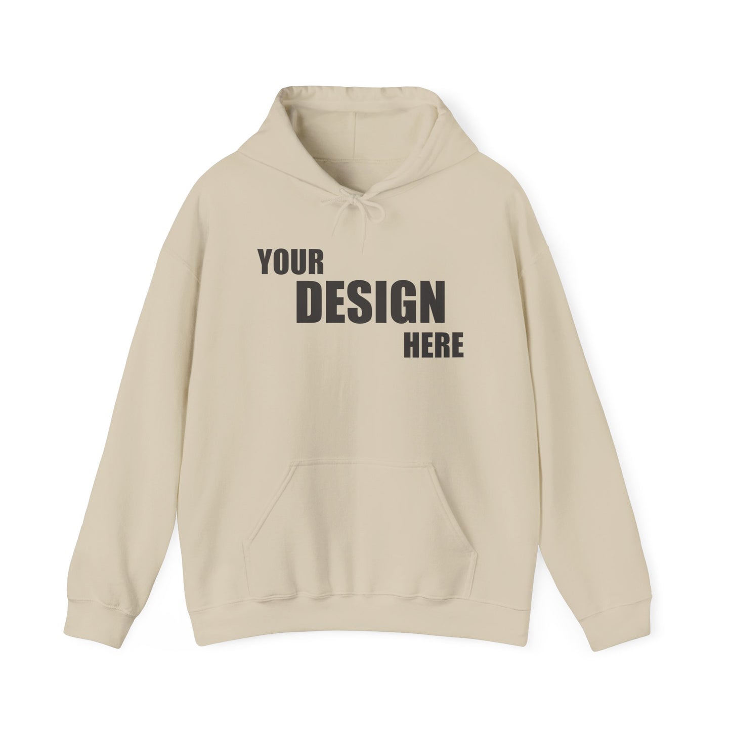 Blank Pullover Hoodies - Custom Design  for Printing (Multiple Colours)
