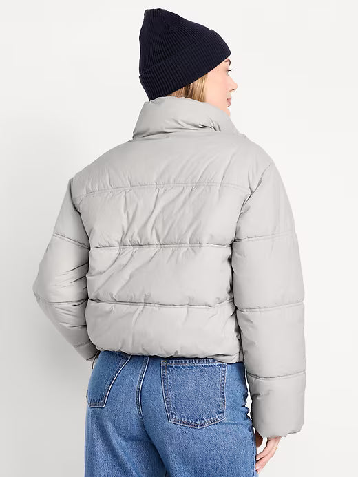 Water-Resistant Puffer Jacket