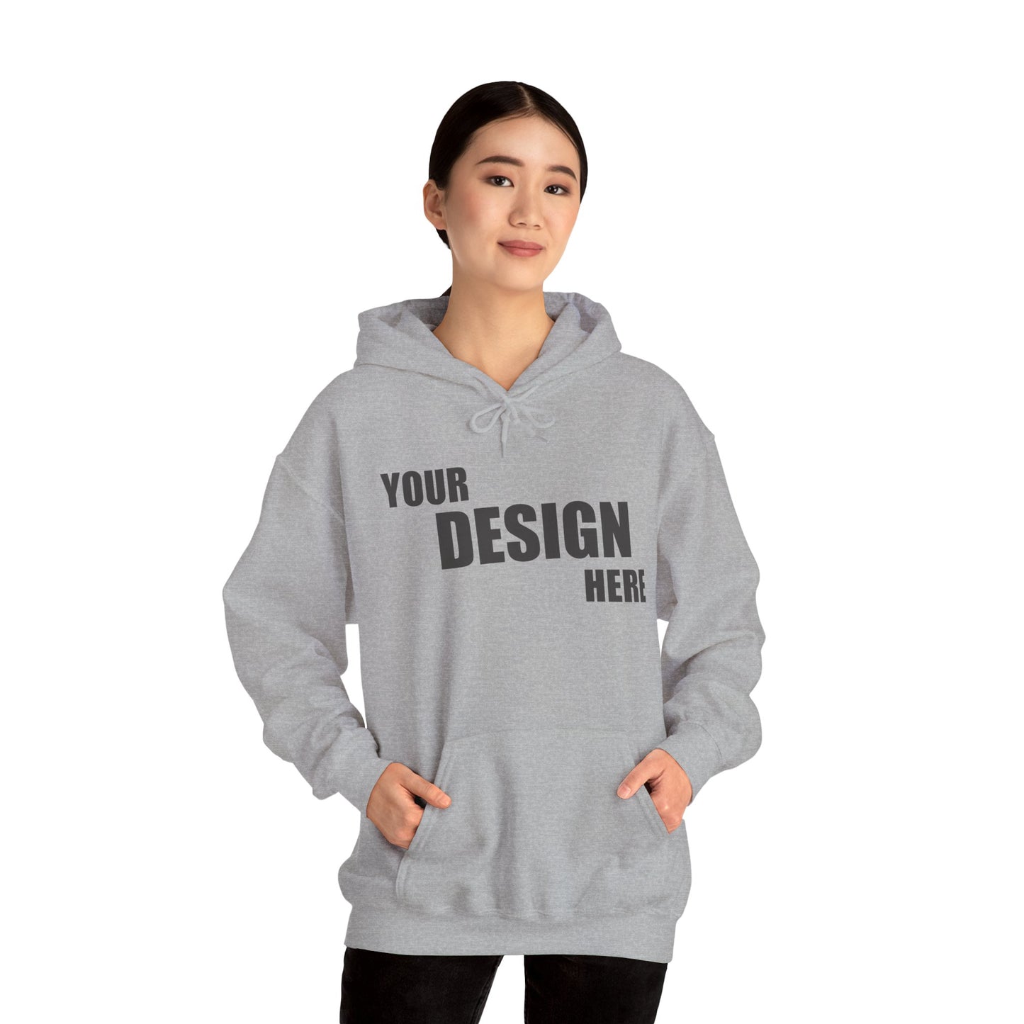 Blank Pullover Hoodies - Custom Design  for Printing (Multiple Colours)