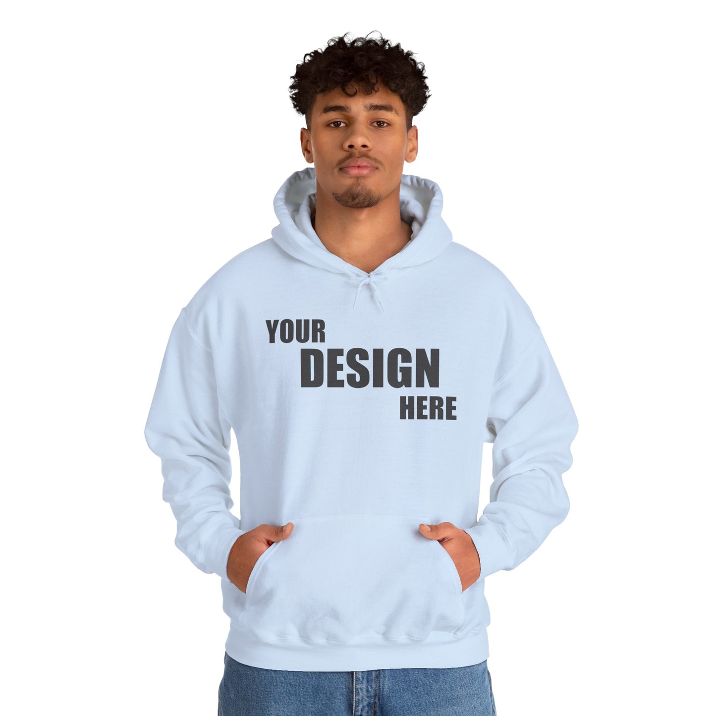 Blank Pullover Hoodies - Custom Design  for Printing (Multiple Colours)