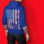 Lucky Ride American Flag Mens Hooded Sweatshirt United States USA Tattered Flag Hoodie
