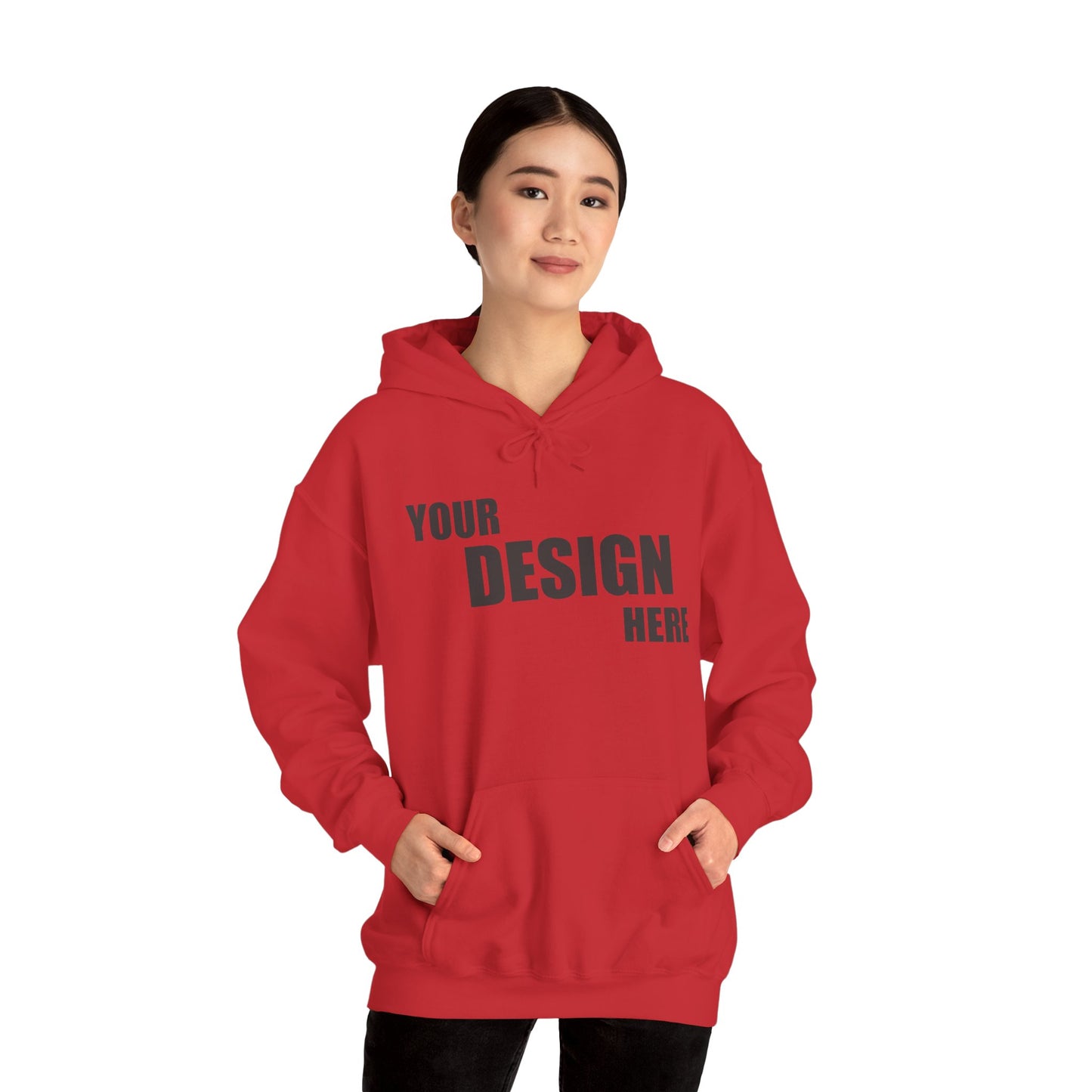 Blank Pullover Hoodies - Custom Design  for Printing (Multiple Colours)