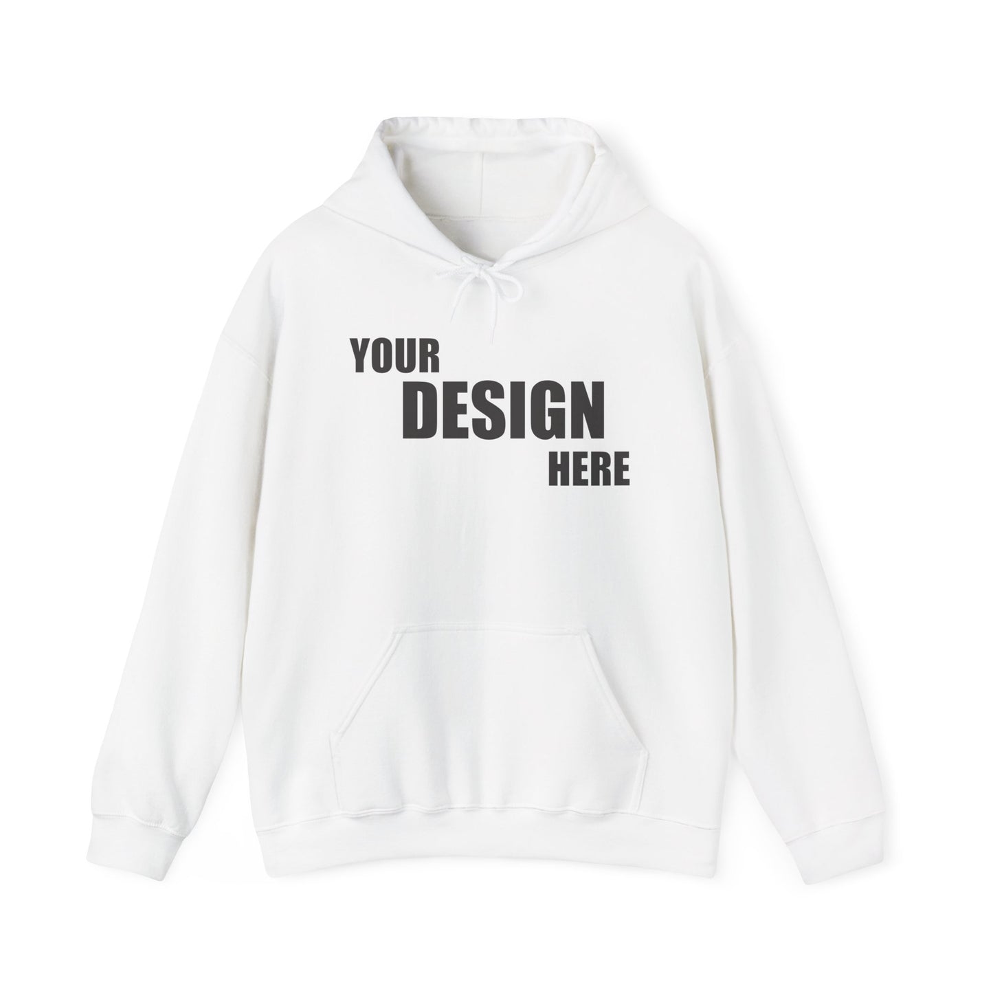 Blank Pullover Hoodies - Custom Design  for Printing (Multiple Colours)