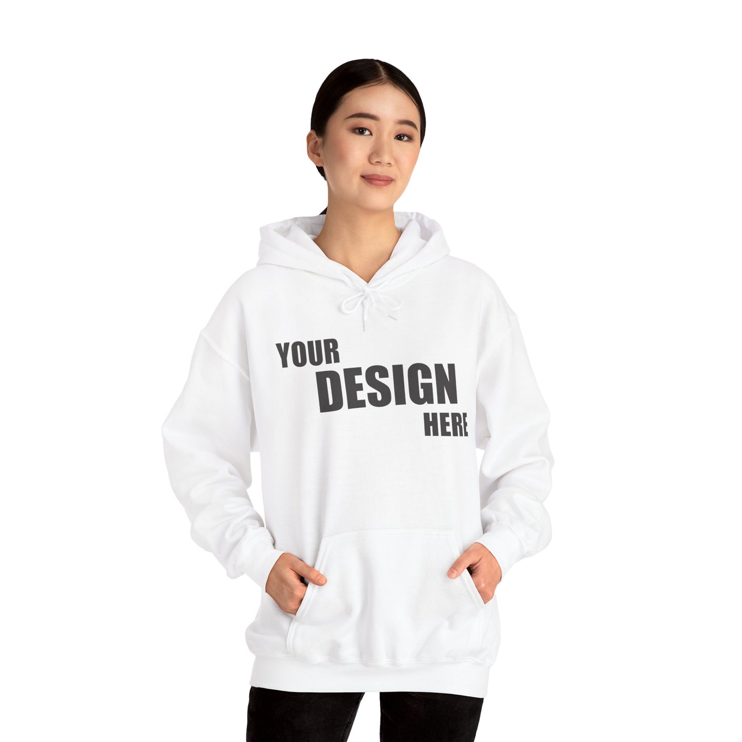 Blank Pullover Hoodies - Custom Design  for Printing (Multiple Colours)