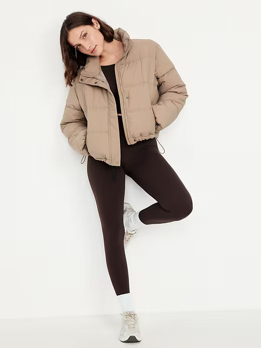 Water-Resistant Puffer Jacket