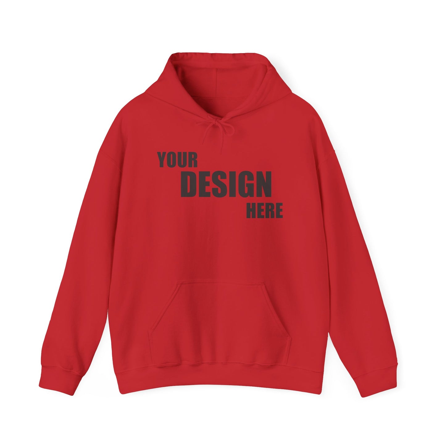 Blank Pullover Hoodies - Custom Design  for Printing (Multiple Colours)