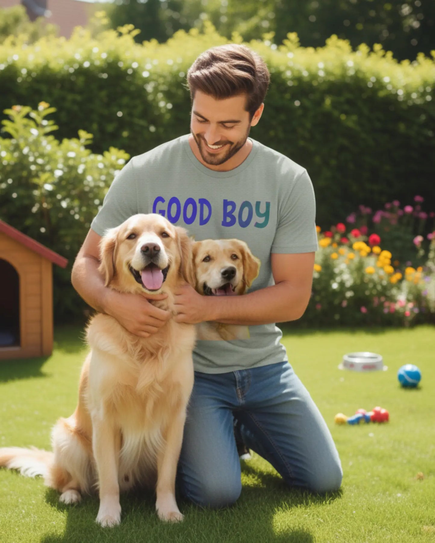 CUSTOM FAVOURITE DOG T-Shirt | Unisex T-Shirt - Pet Lover