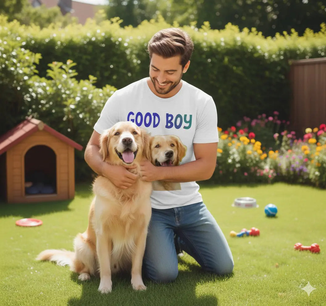 CUSTOM FAVOURITE DOG T-Shirt | Unisex T-Shirt - Pet Lover