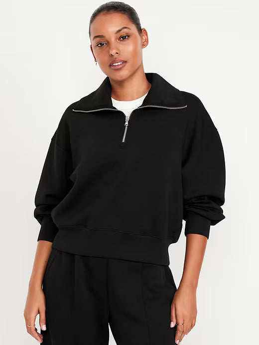 Bounce Fleece Half-Zip Pullover Sweatshirt