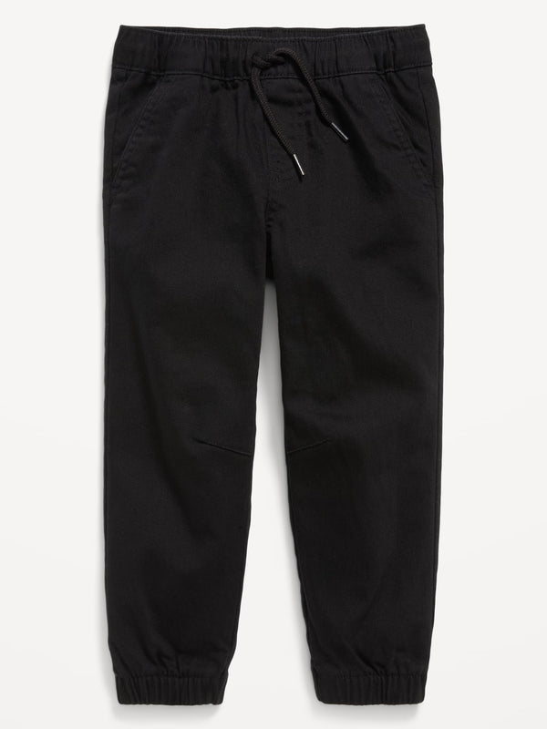 Loose Twill Pull-On Jogger Pants for Toddler Boys
