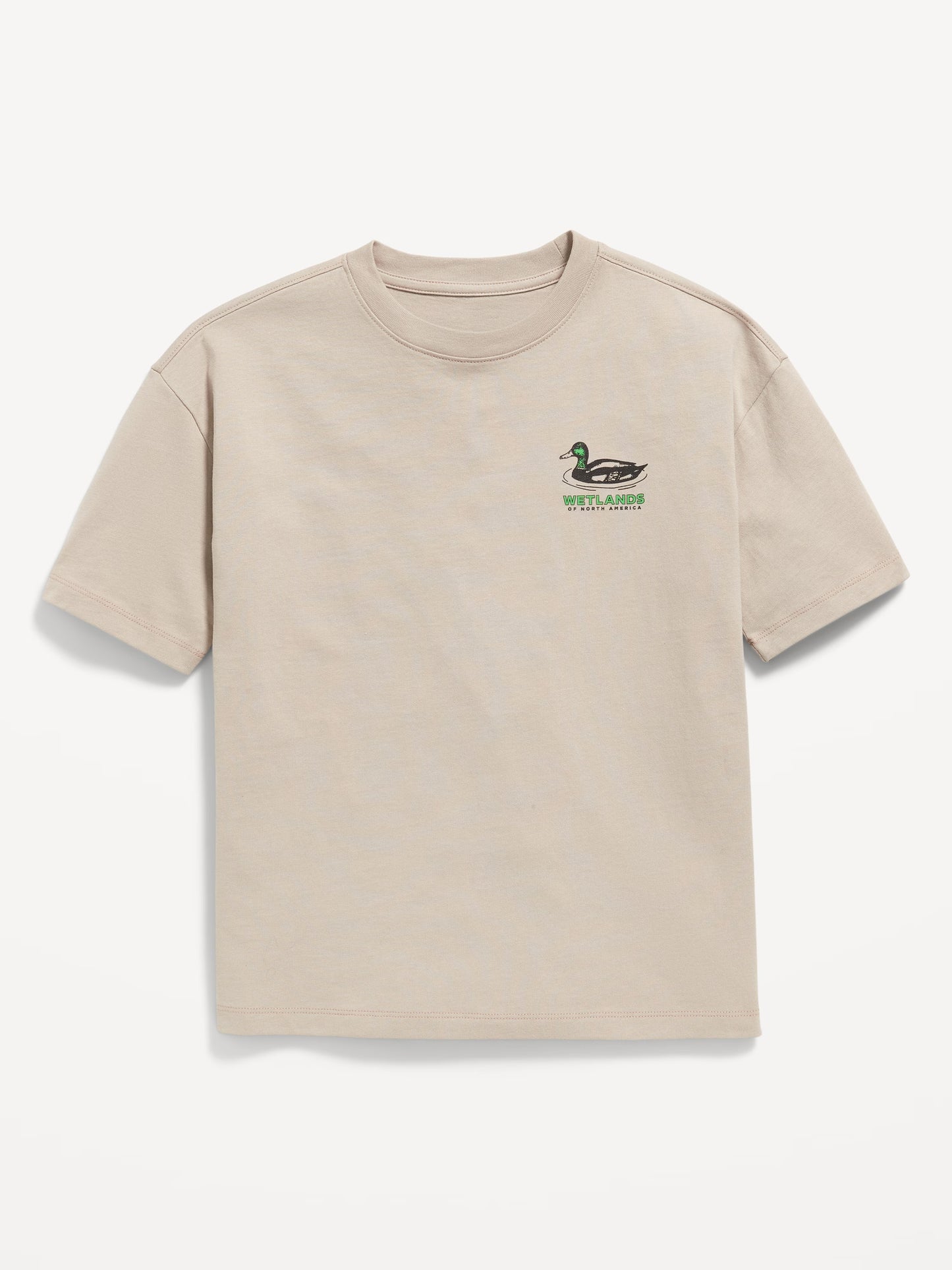 Oversized Short-Sleeve Graphic T-Shirt for Boys