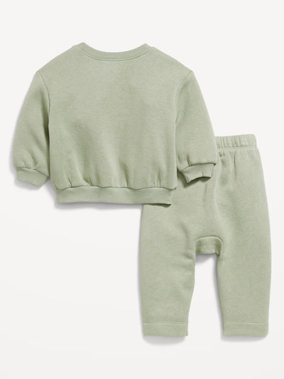 Disney© Unisex Graphic Sweatshirt and Sweatpants Set for Baby
