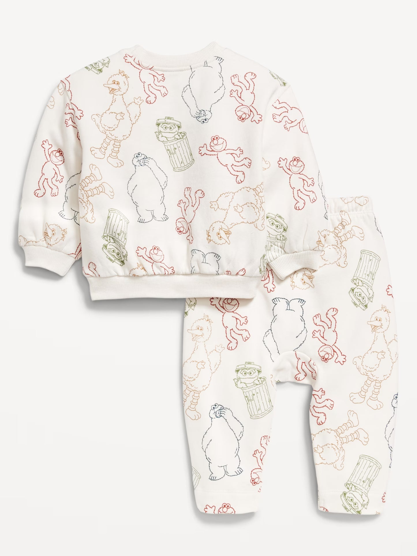 Sesame Street™ Elmo Graphic Sweatshirt and Pants Set for Baby