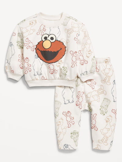 Sesame Street™ Elmo Graphic Sweatshirt and Pants Set for Baby