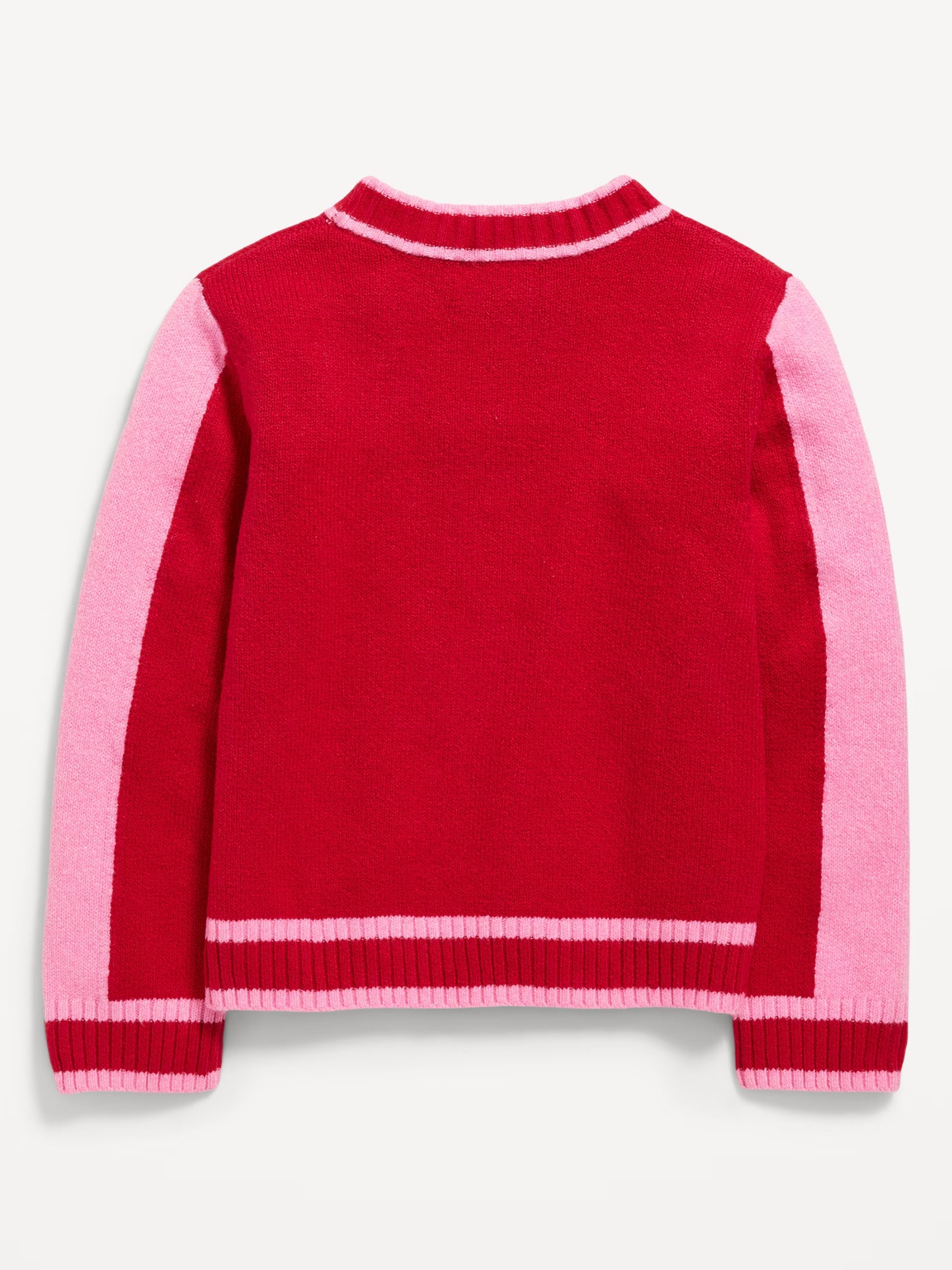 SoSoft Printed Mock-Neck Sweater for Girls