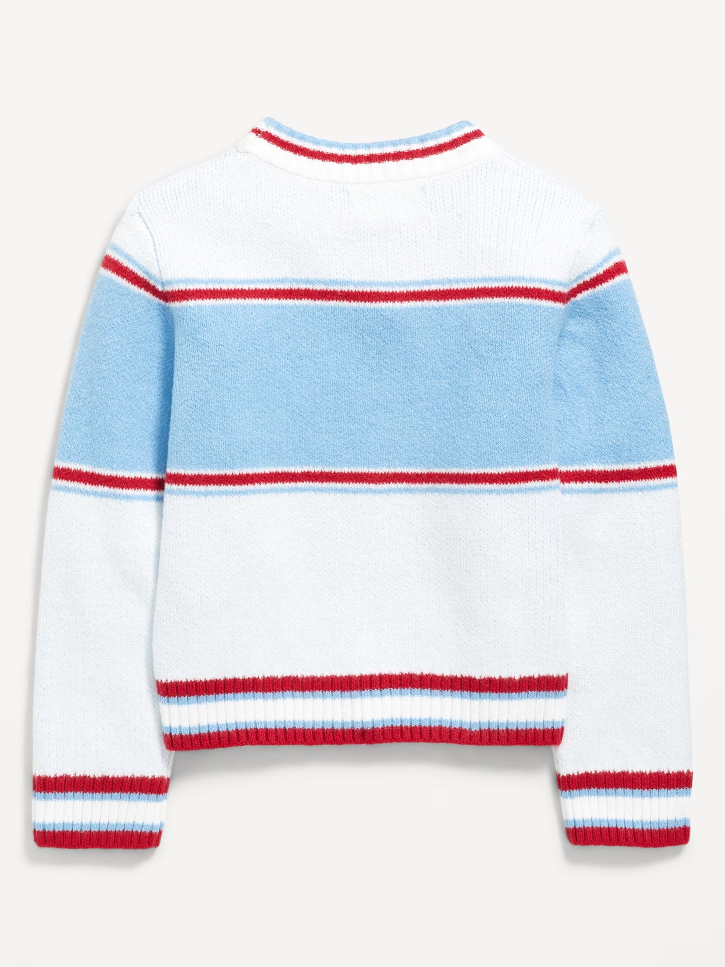 SoSoft Printed Mock-Neck Sweater for Girls