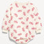 Printed Long-Sleeve Fleece One-Piece Romper for Baby