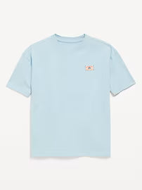 Oversized Short-Sleeve Graphic T-Shirt for Boys