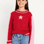 SoSoft Printed Mock-Neck Sweater for Girls