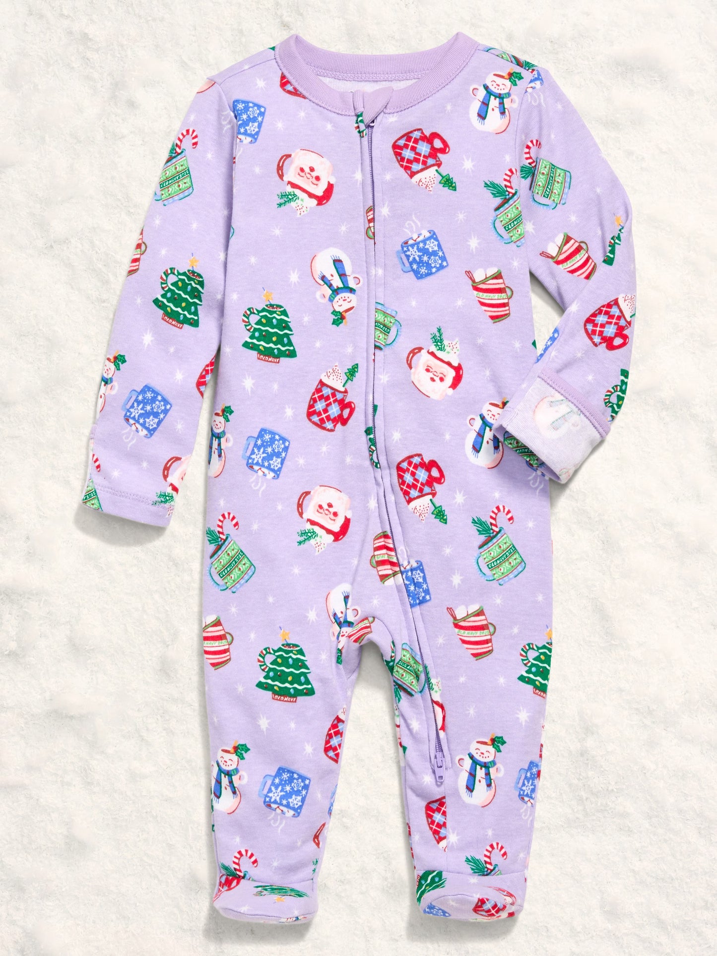 Microfleece 2-Way-Zip Sleep & Play Footed One-Piece for Baby