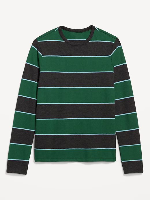 Long-Sleeve Striped T-Shirt