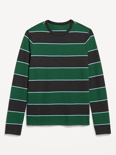 Long-Sleeve Striped T-Shirt