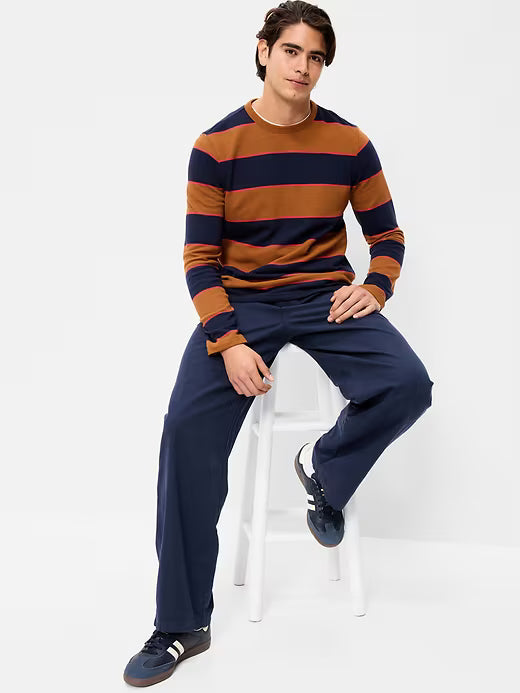 Long-Sleeve Striped T-Shirt