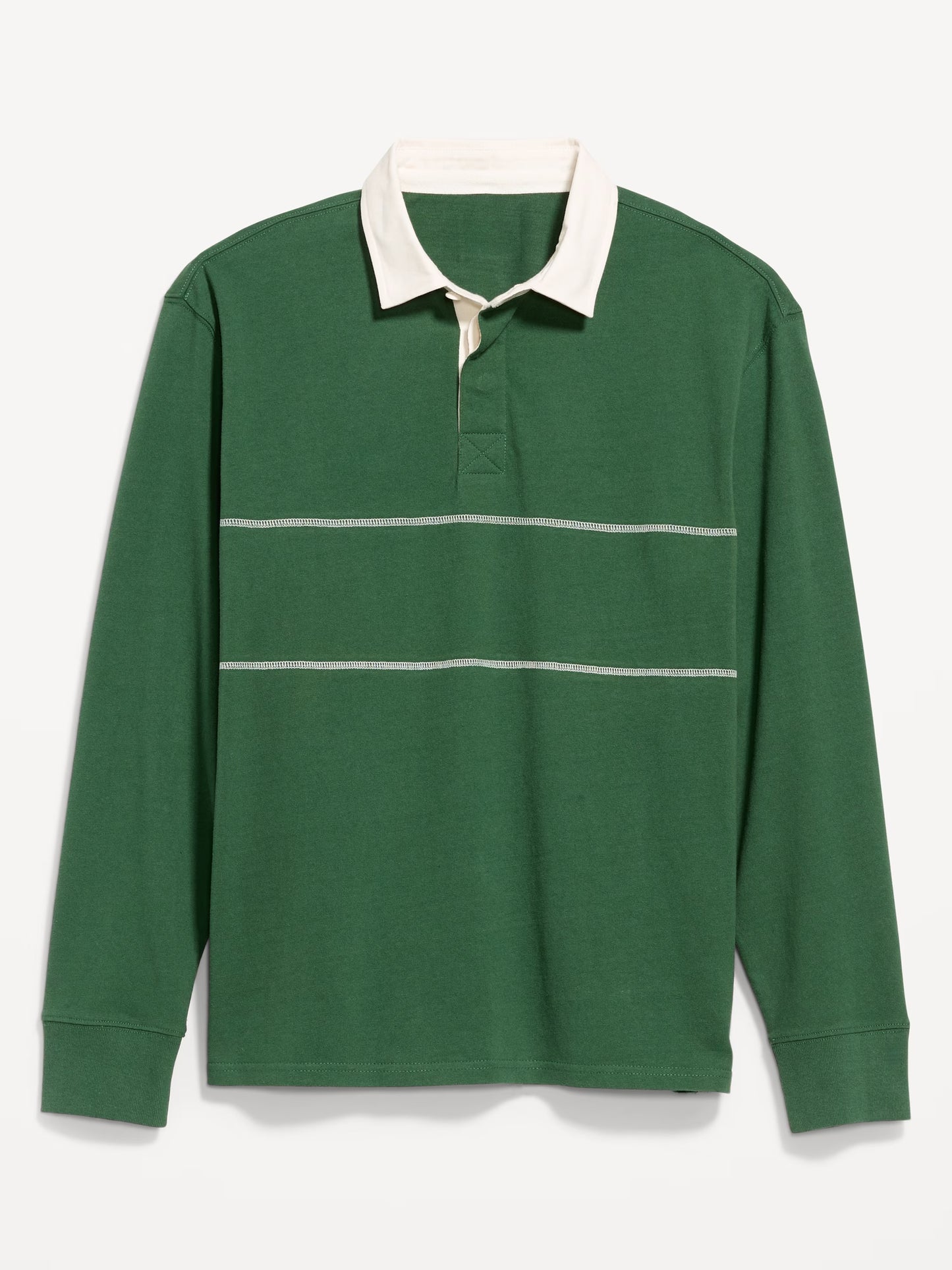 Color-Block Rugby Polo