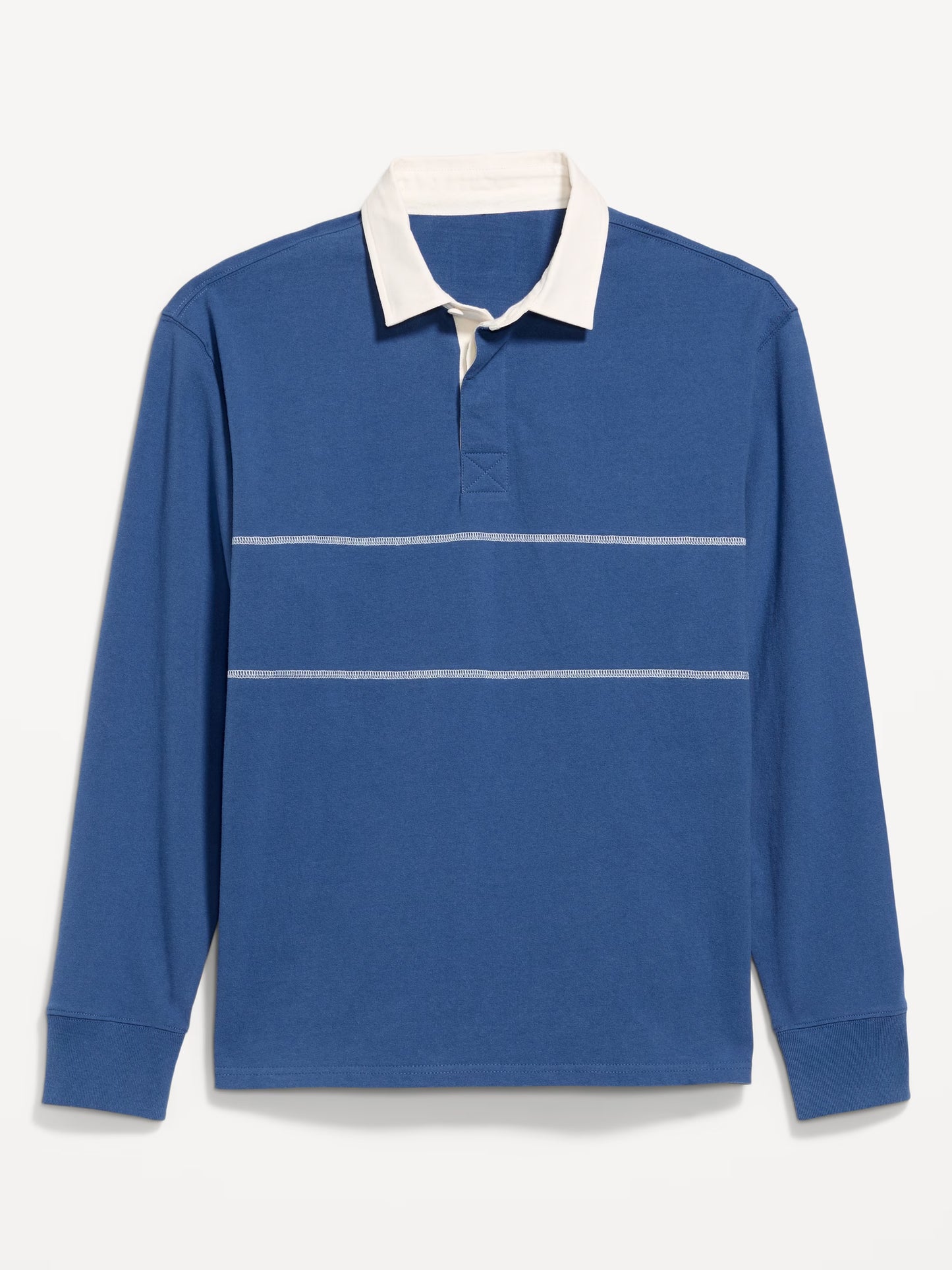 Color-Block Rugby Polo