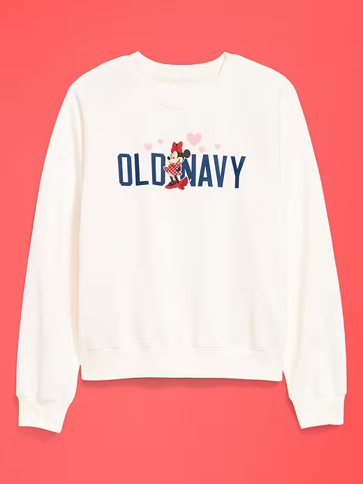 Old Navy x Disney Minnie Mouse SoComfy Oversized Graphic Sweatshirt