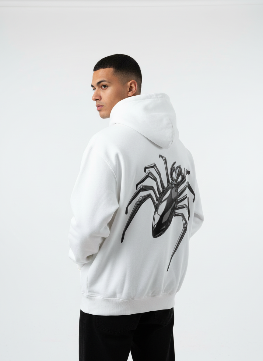 Spider Back Oversized Hoodie -Unisex