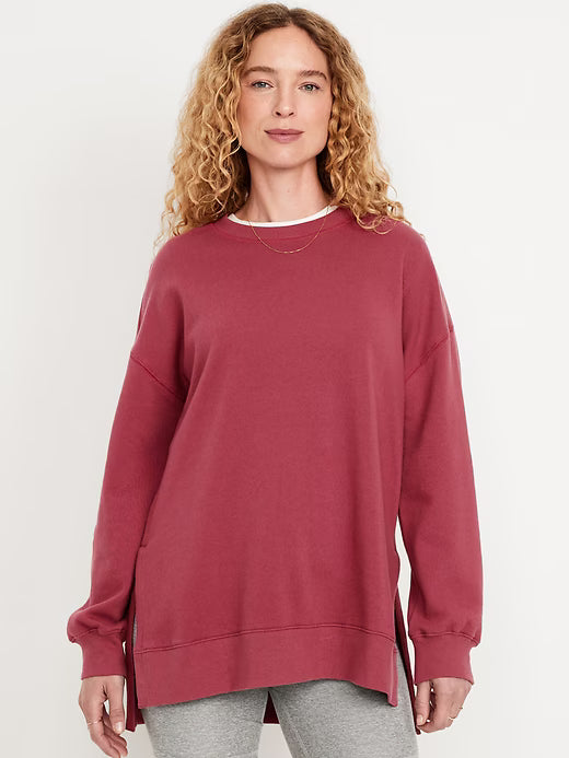 SoComfy Relaxed Tunic Sweatshirt