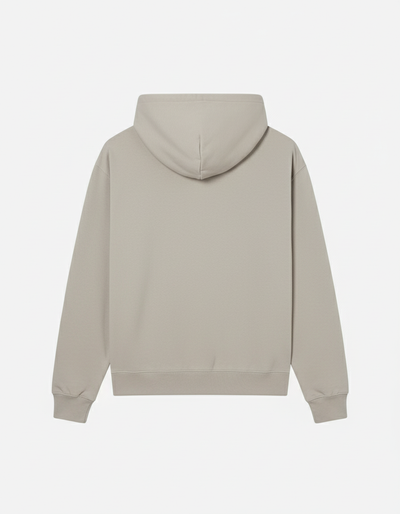 Oatmeal Heather Plain Hoodie - Unisex