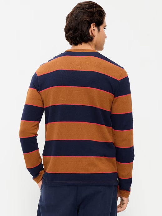 Long-Sleeve Striped T-Shirt