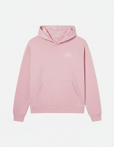 Plain Baby Pink Plain Hoodie - Unisex