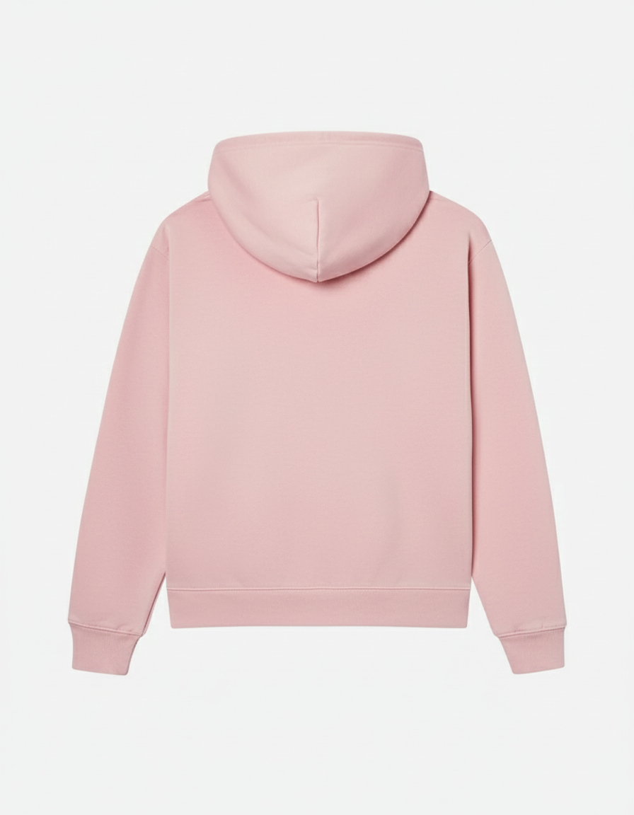 Plain Baby Pink Plain Hoodie - Unisex