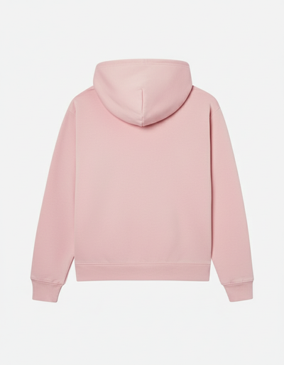 Plain Baby Pink Plain Hoodie - Unisex